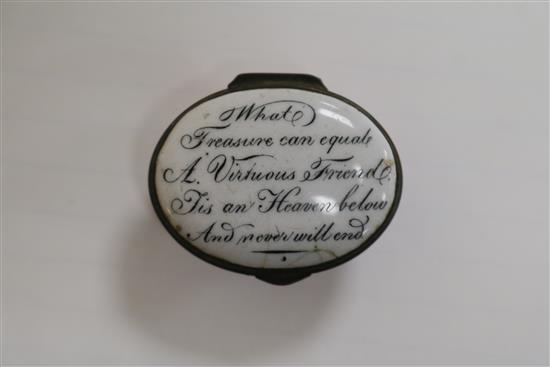 A group of eight south Staffordshire enamel patch boxes (some damaged)